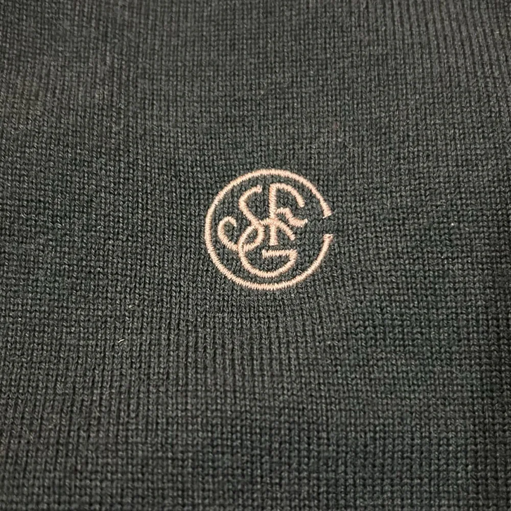 San Francisco Golf Club Quarter Zip Italian Merino Pullover Sweater